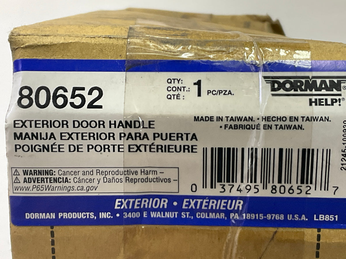 Dorman 80652 Front Left Exterior Outside Door Handle