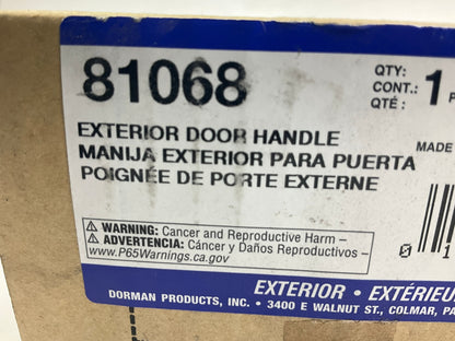 Dorman 81068 Front Left Outside Exterior Door Handle