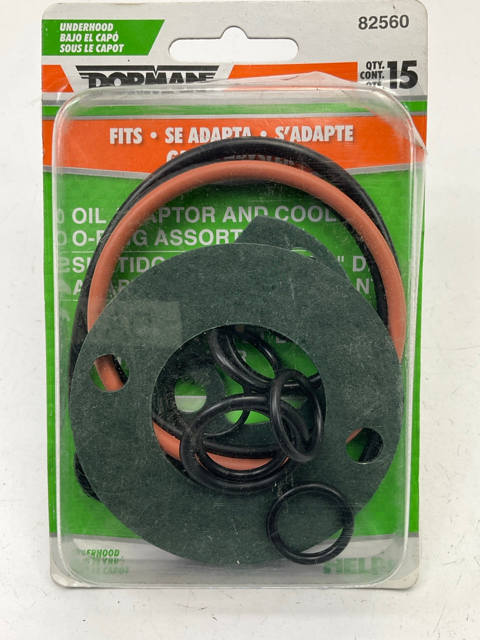 Dorman 82560 Engine Oil Filter Adapter O-Ring Seals Pack
