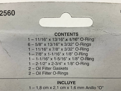 Dorman 82560 Engine Oil Filter Adapter O-Ring Seals Pack