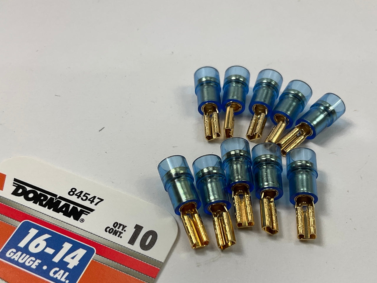 Dorman 84547 16-14 Gauge Female Disconnect, 7/64'' Blue