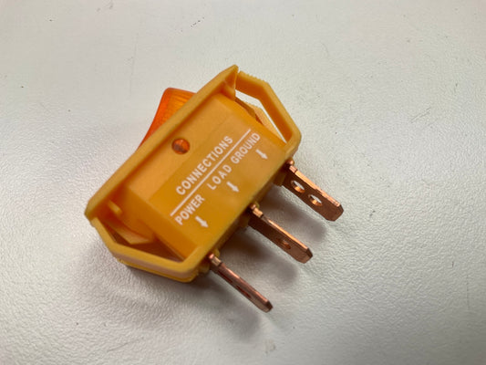 Dorman 84836 Rocker Switch 25 Amp - Yellow Body
