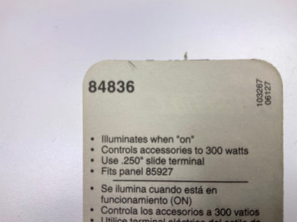 Dorman 84836 Rocker Switch 25 Amp - Yellow Body