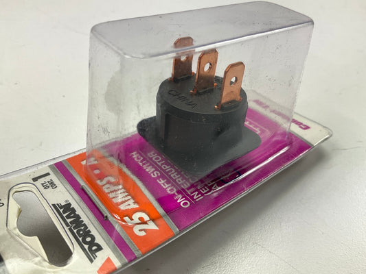Dorman 84881 Rocker Switch, BLUE LED Glow, Square Body, 25A 12V