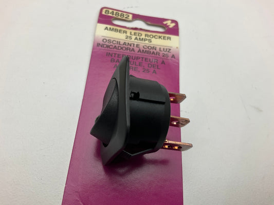 Dorman 84882 25 Amp Amber LED Rocker Switch - Round Style