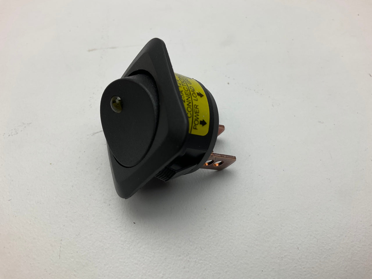 Dorman 84882 25 Amp Amber LED Rocker Switch - Round Style