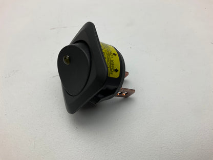 Dorman 84882 25 Amp Amber LED Rocker Switch - Round Style