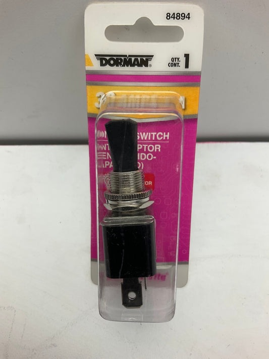 Dorman 84894 RED LED Illuminated Toggle Switch, 30 Amp 12V