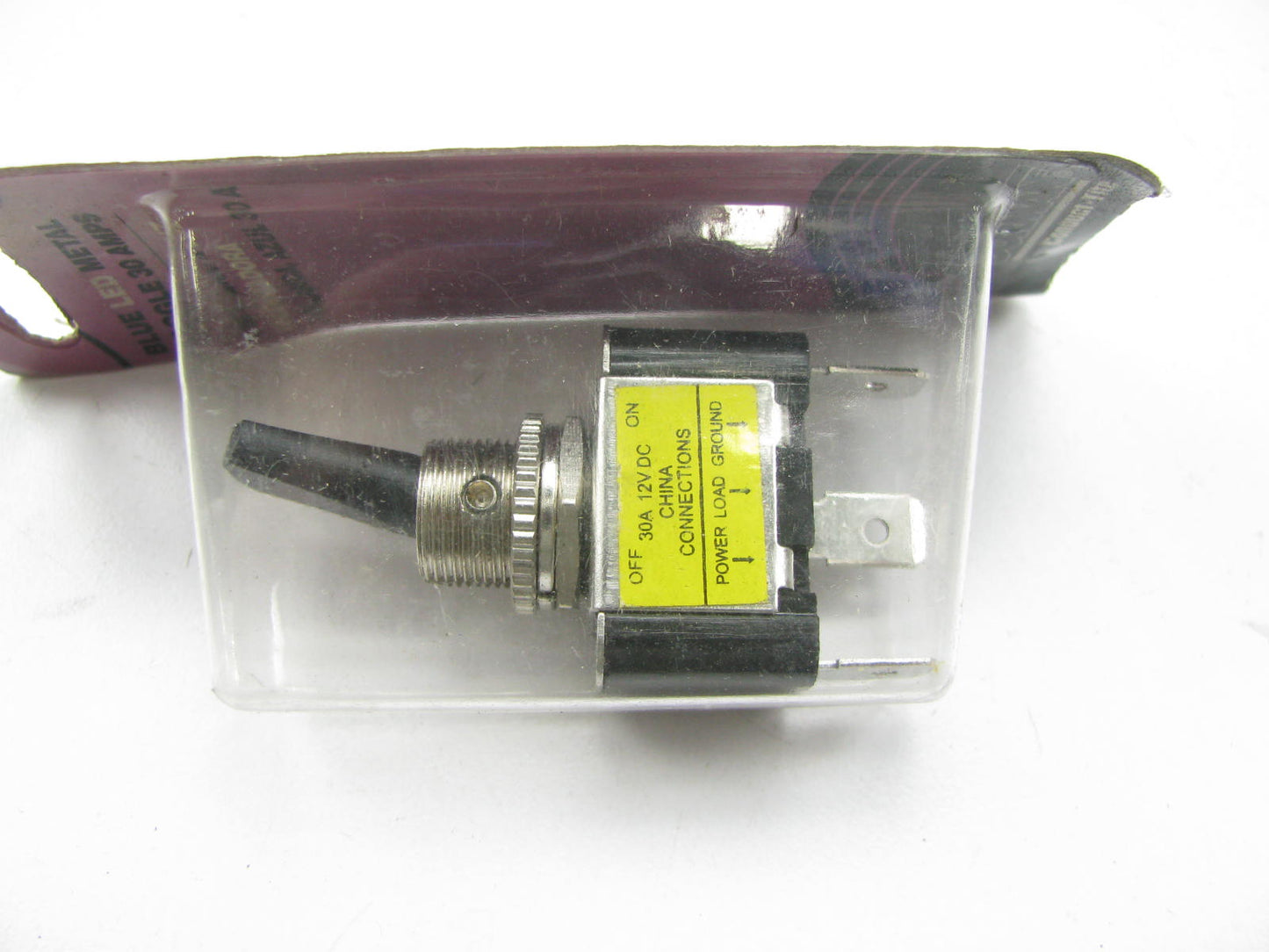 Dorman 84895 Toggle Type Switch - Blue LED Metal 30 Amp