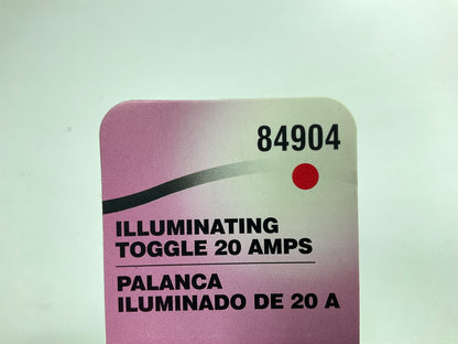 Dorman 84904 Illuminated 20A 20 Amp Toggle Switch, Red