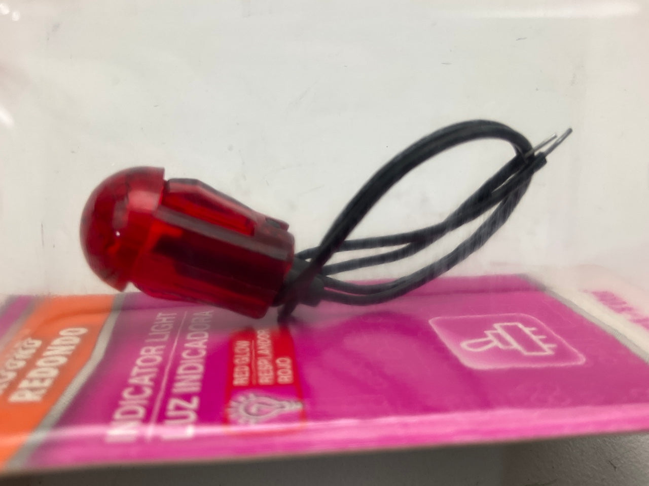 Dorman 84914 Electrical Switch - Red Indicator Light - Round Large Bezel-Free