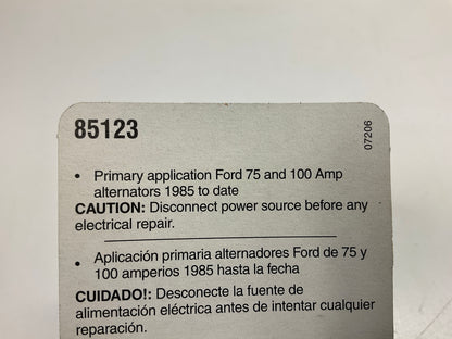 Dorman 85123 High Amp Alternator Connector Wire Pigtail Socket - Ford 75A & 100A