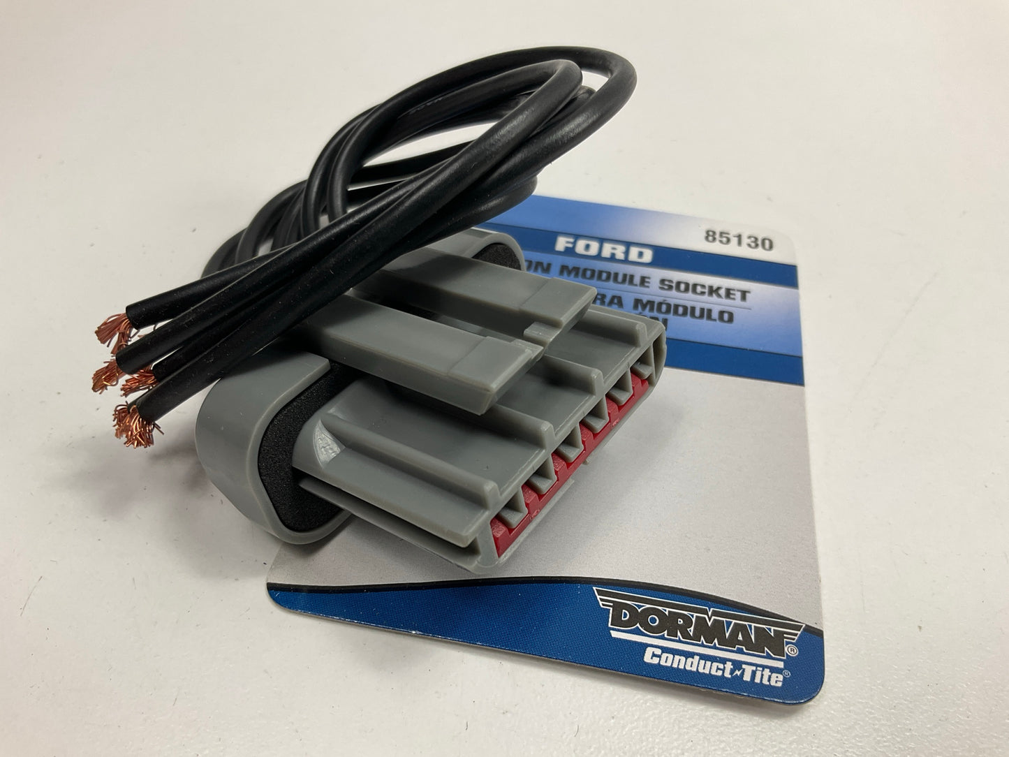 Dorman 85130 5-pin Ford Ignition Control Module Connector Socket Wire Harness