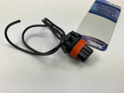 Dorman 85391 Weather Pack Electrical Connector - 2 Terminal Male Shroud