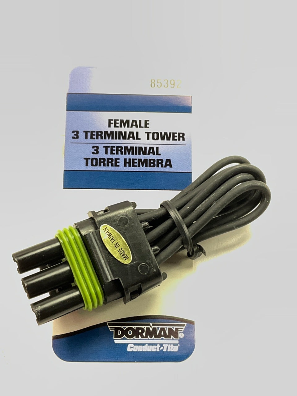 Dorman 85392 Weather Pack Connector Pigtail - 3 Terminal Female Tower