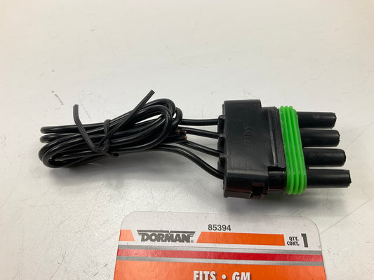 Dorman 85394 4-Terminal Female Tower Connector Weather Pack Pigtail Harness