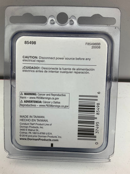 Dorman 85498 16-14 Gauge Butt Electrical Connector Terminal, Blue - 100 Pack