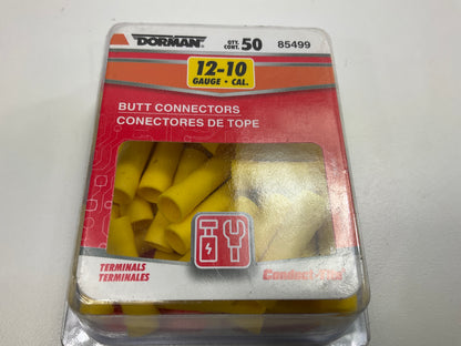 Dorman 85499 Yellow Butt Connector Terminals, 12-10 Gauge, Pack Of 250 Pcs