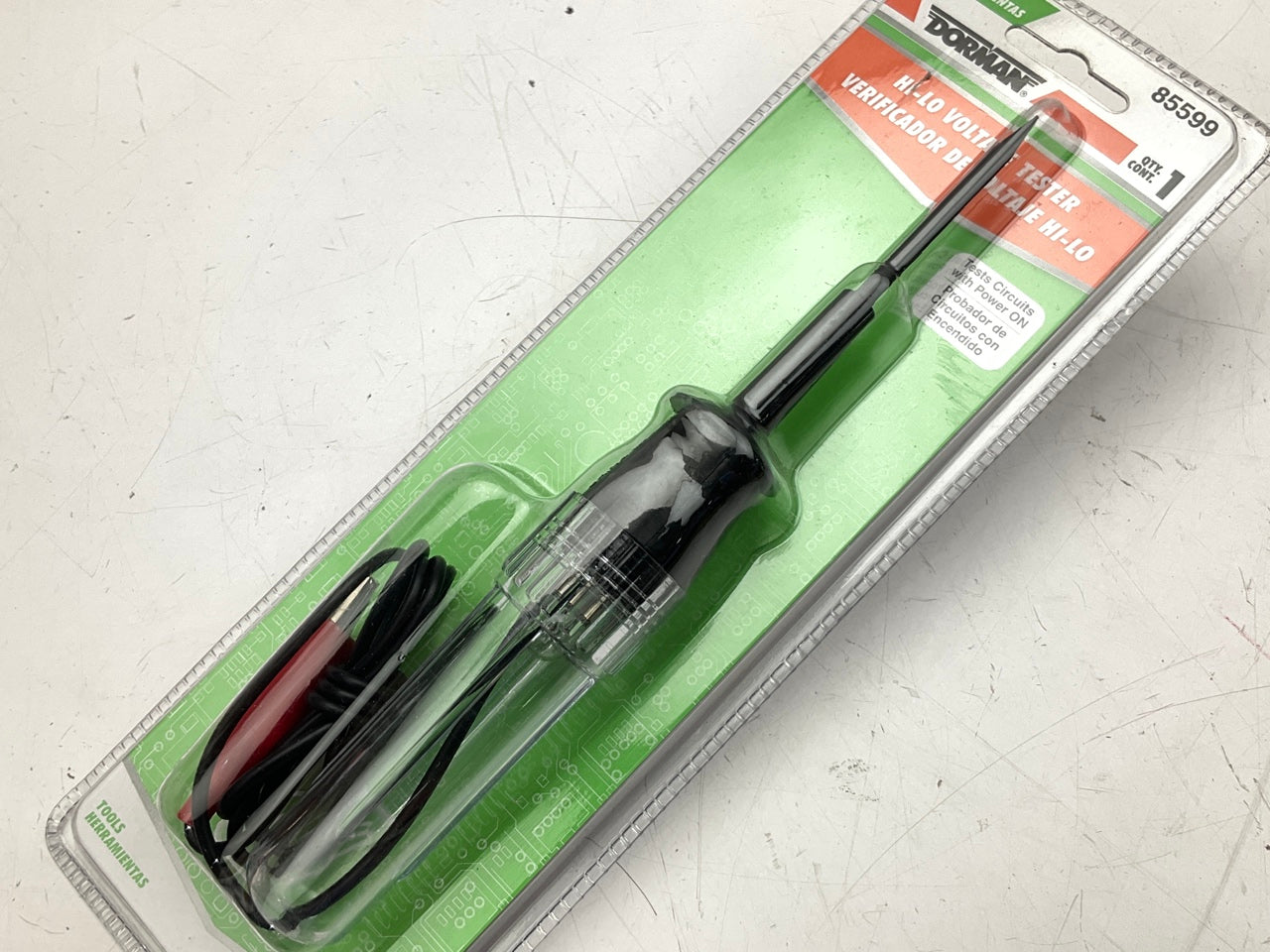 Dorman 85599 Hi-Lo Electric Voltage Tester 6V 12V