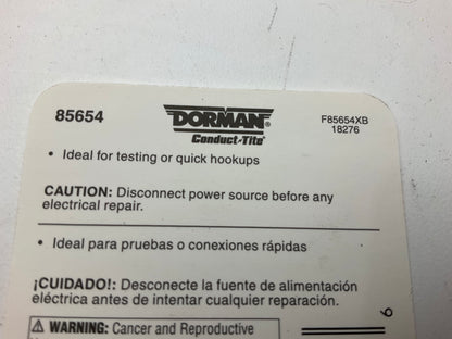 Dorman 85654 Un-insulated Alligator Clip Leads