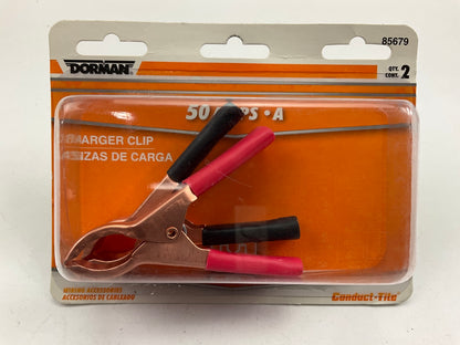 Dorman 85679 50 AMP Red / Black Insulated Clamp - Pack Of 2