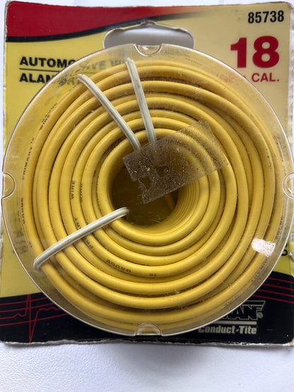 Dorman 85738 18 Gauge Yellow Primary Wire - 40 Ft