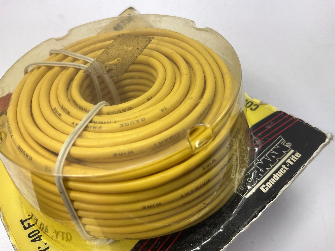 Dorman 85738 18 Gauge Yellow Primary Wire - 40 Ft