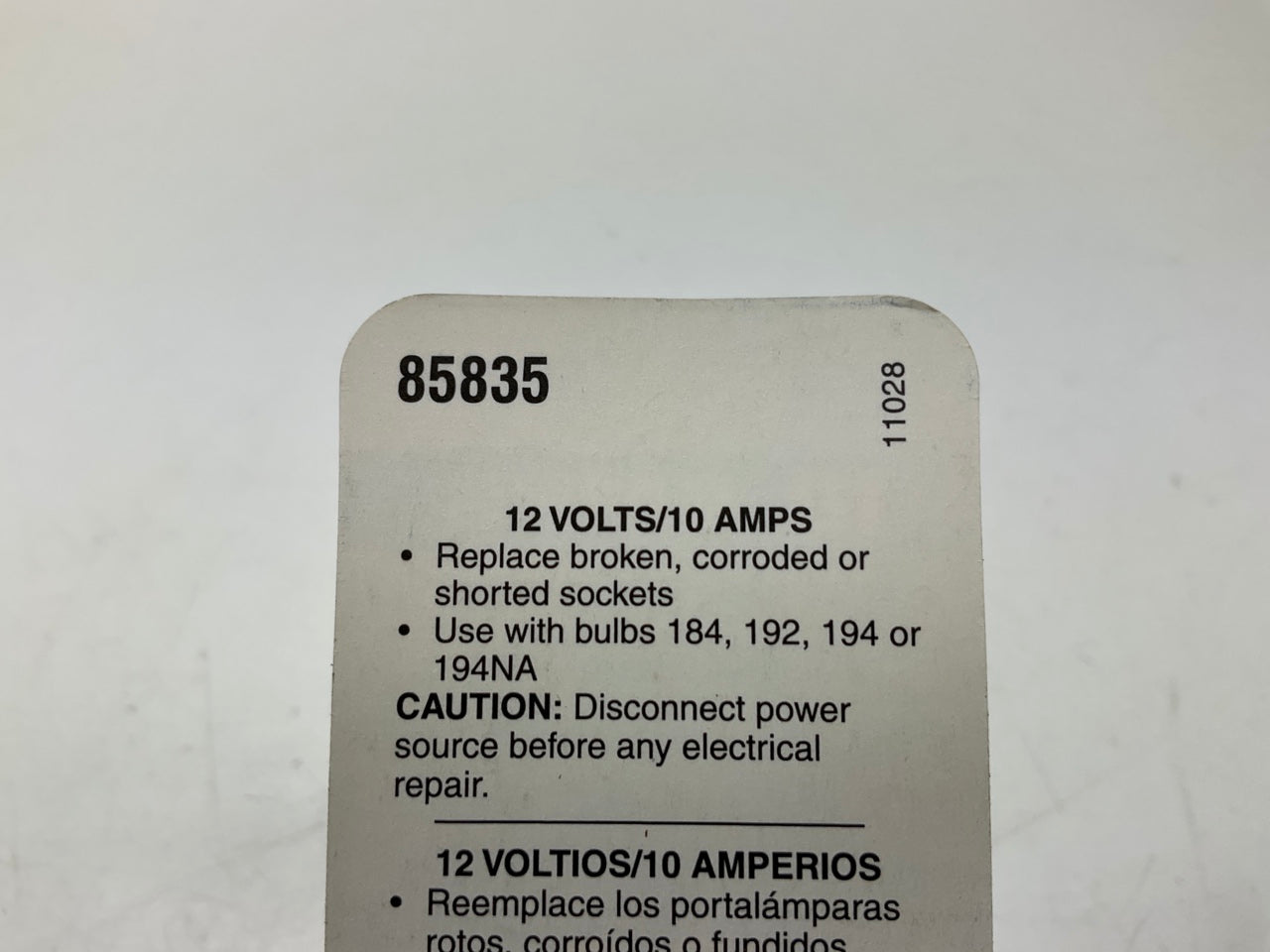 (10) Dorman 85835 Instrument Panel Light Bulb Lamp Socket