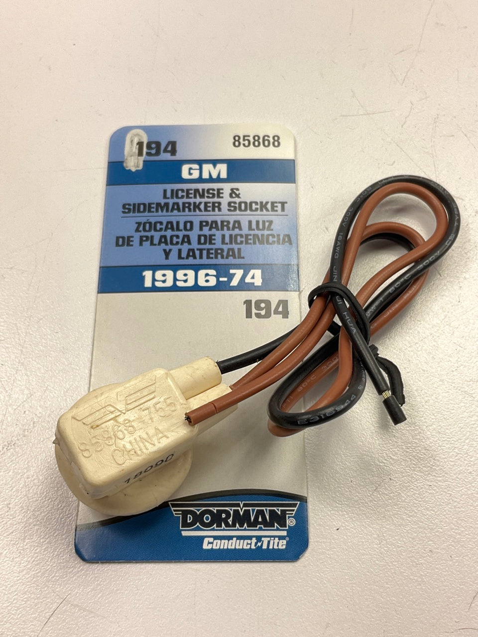 Dorman 85868 License Plate Light Lamp Socket