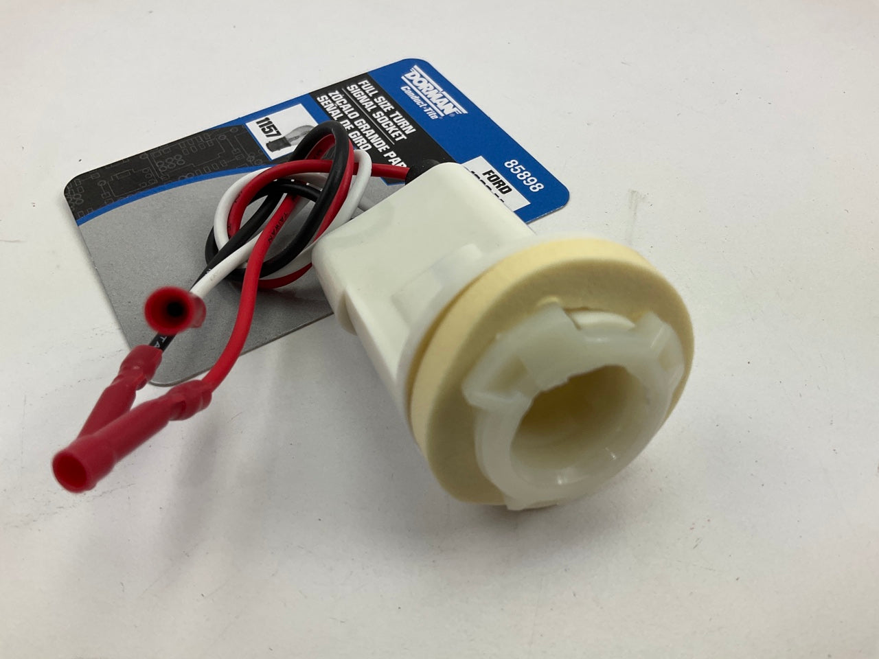 Dorman 85898 Turn Signal Electrical Socket 3-Wire Pigtail For Bulb # 1157