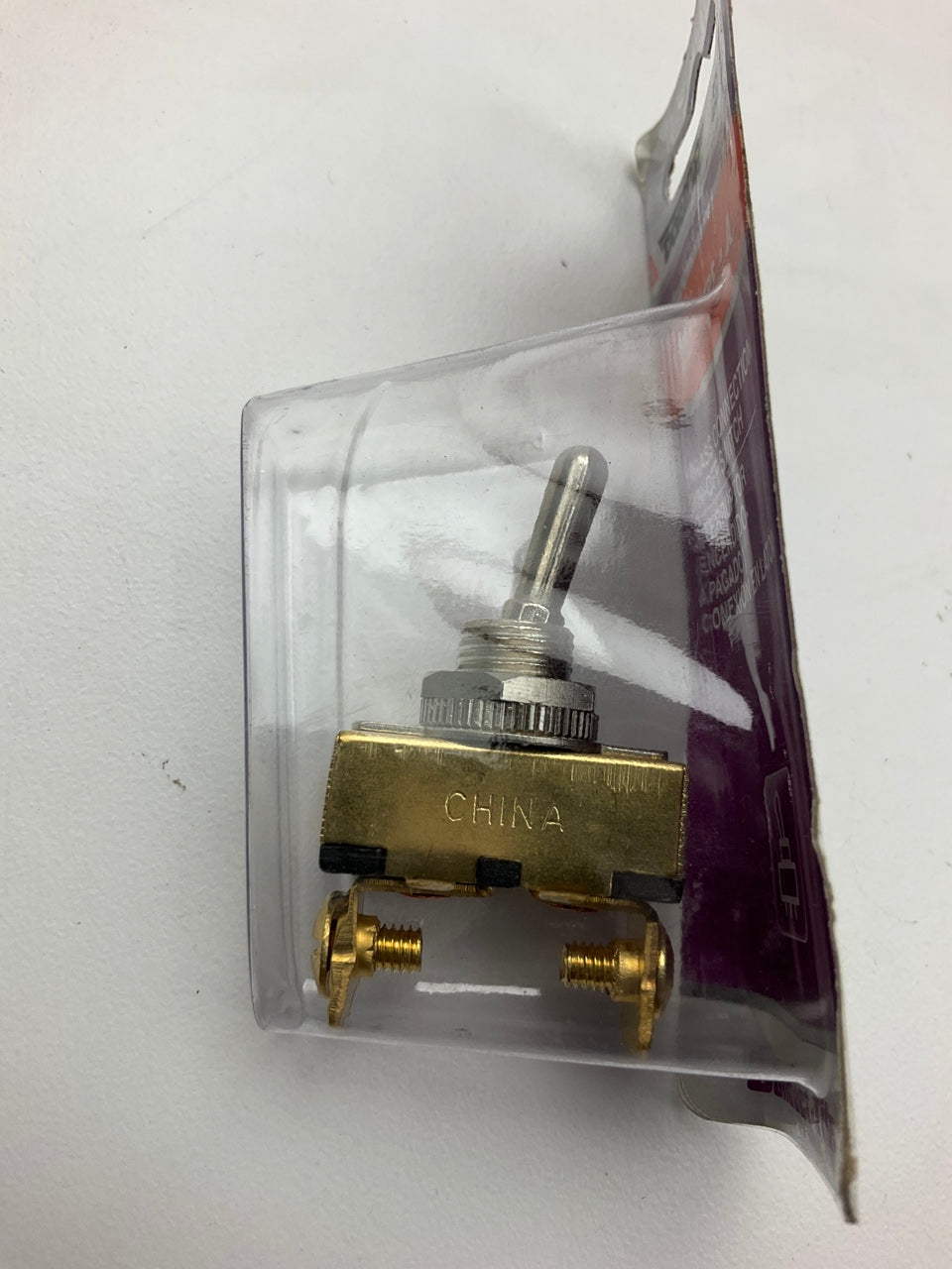 Dorman 85902 Toggle Switch - Brass W/ Screw Terminal - 20 Amp (240 Watts)