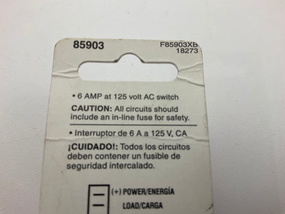 Dorman 85903 6 Amp Metal Toggle Switch W/ Screw Terminals 125V
