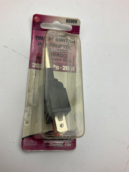 Dorman 85909 Red LED Indicator Lever Toggle Switch, 20 Amp 12V, Single Throw