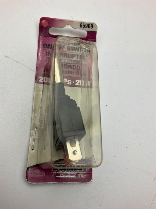 Dorman 85909 Red LED Indicator Lever Toggle Switch, 20 Amp 12V, Single Throw
