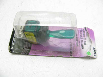 Dorman 85913 Green Glow Illuminated Toggle Switch - 20 Amp