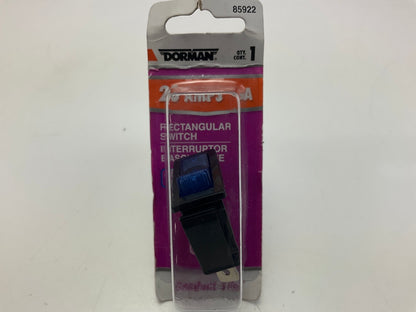 Dorman 85922 20 Amp Electrical Rocker Switch - Rectangular Style - Blue Glow