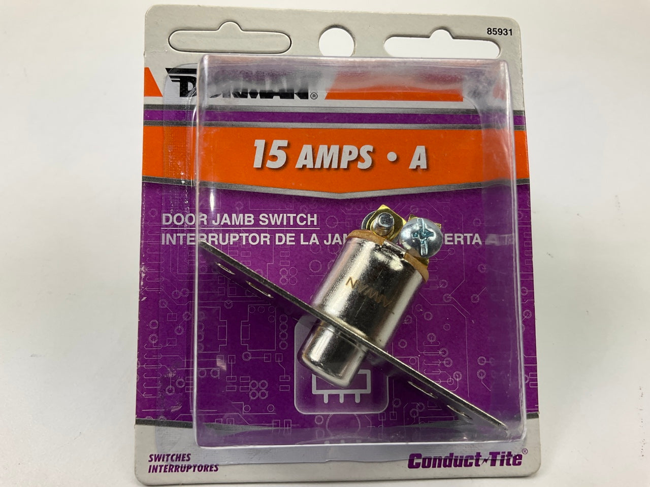 Dorman 85931 Universal Door Jamb Switch - 15 Amps