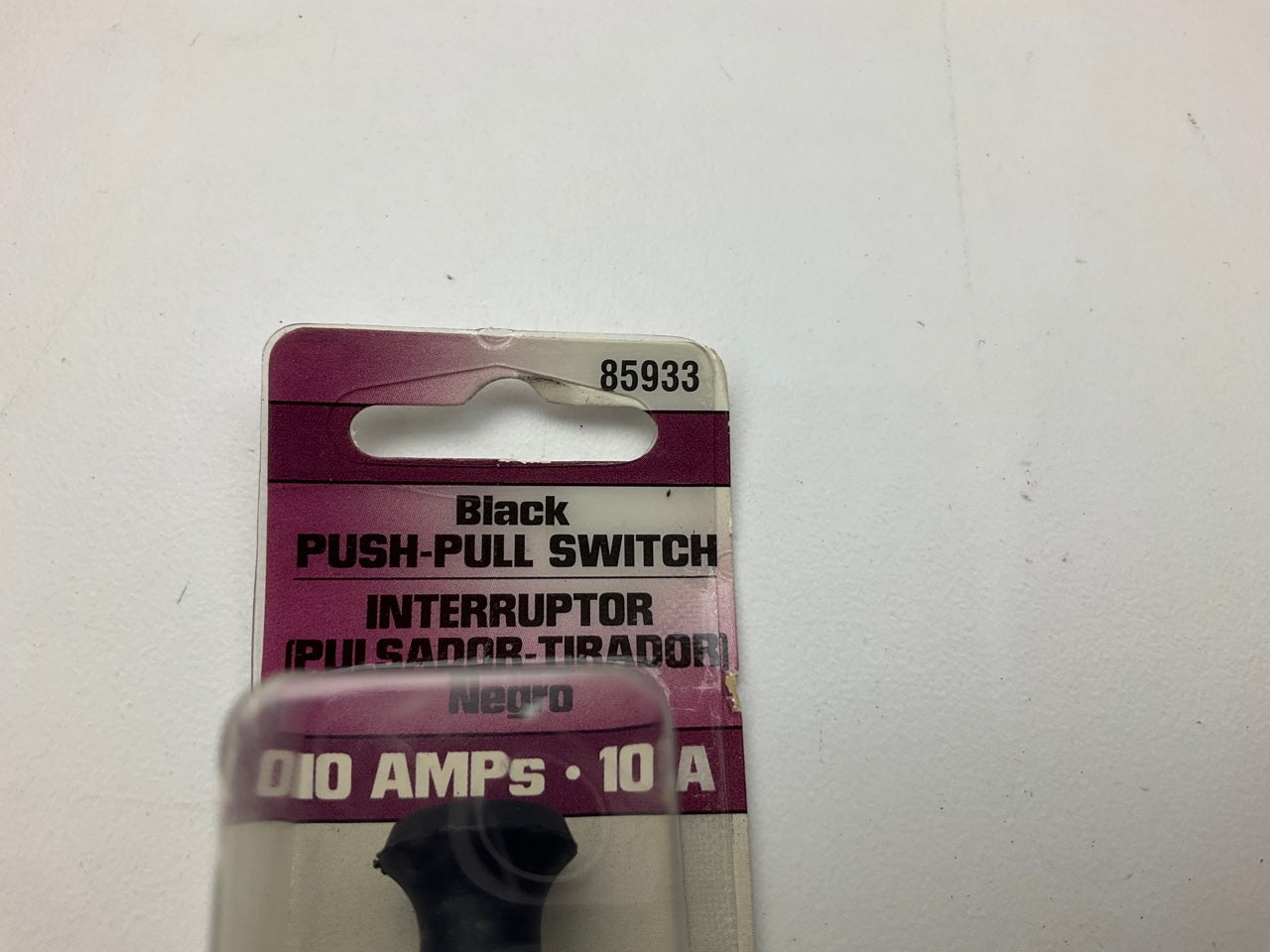 Dorman 85933 10 Amp - Black Push / Pull Switch, Universal