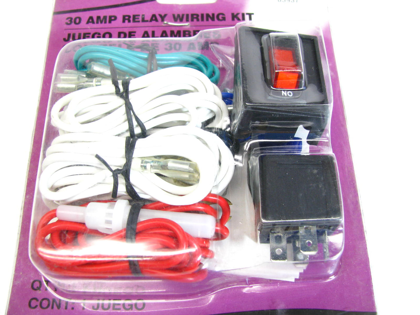 Dorman 85937 Universal 30 Amp Relay Wiring Switch Kit