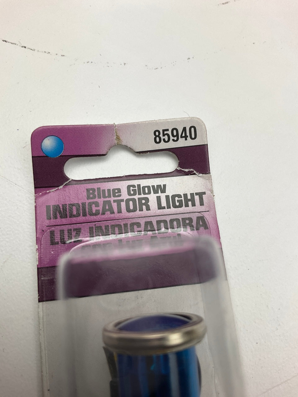 Dorman 85940 BLUE Toggle Switch Multi Purpose Warning Pilot Light 1/2'' Dia.