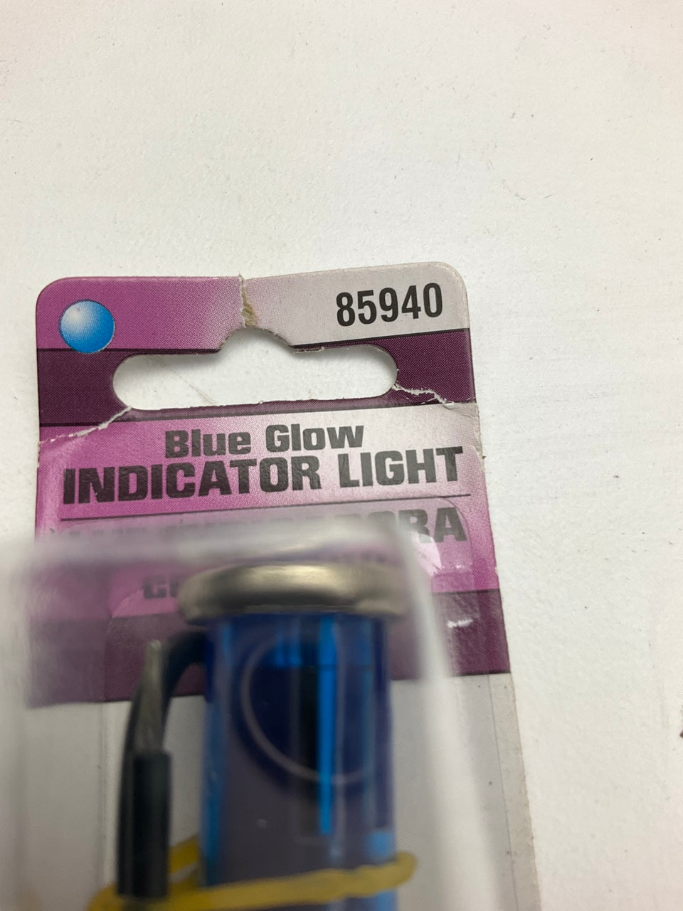 Dorman 85940 BLUE Toggle Switch Multi Purpose Warning Pilot Light 1/2'' Dia.
