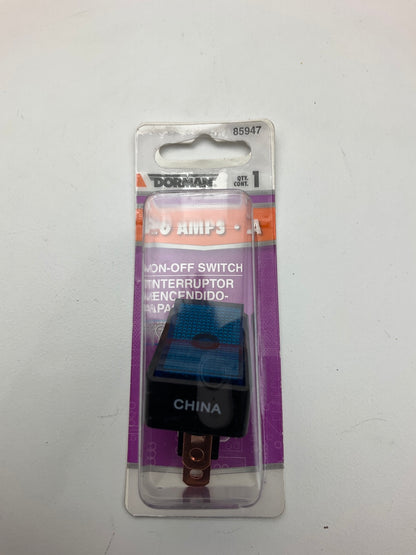 Dorman 85947 Blue Glow Rectangular Style On-Off Rocker Switch - 20 Amp