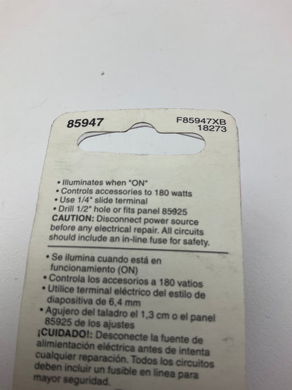Dorman 85947 Blue Glow Rectangular Style On-Off Rocker Switch - 20 Amp