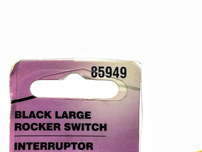 Dorman 85949 Jumbo Rectangular Style, Black Non-Glow Rocker Switch 12V 20A