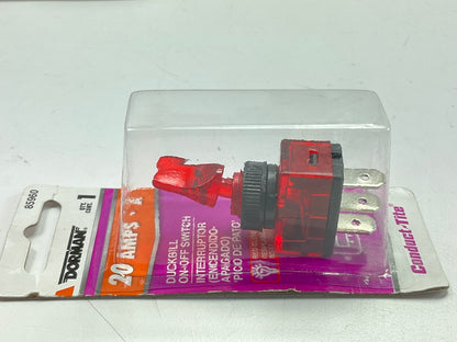Dorman 85960 Duck Bill Red Glow On-Off Toggle Switch - 12V 20A