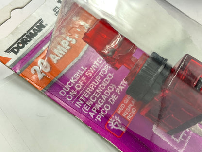 Dorman 85960 Duck Bill Red Glow On-Off Toggle Switch - 12V 20A