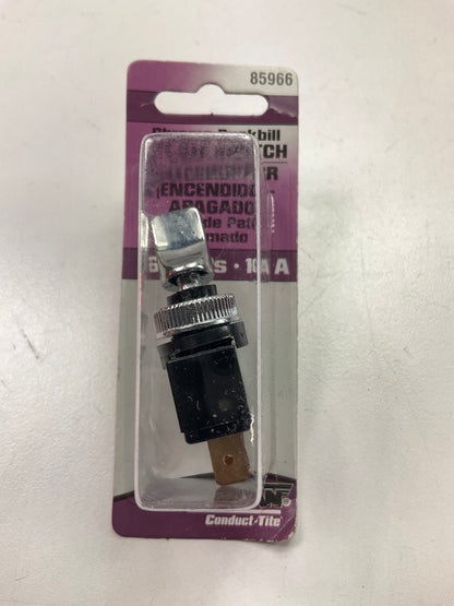 Dorman 85966 16 Amp Toggle Duck Bill Switch, Non-Glow, Chrome, On-Off