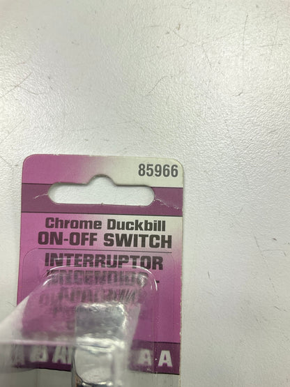 Dorman 85966 16 Amp Toggle Duck Bill Switch, Non-Glow, Chrome, On-Off
