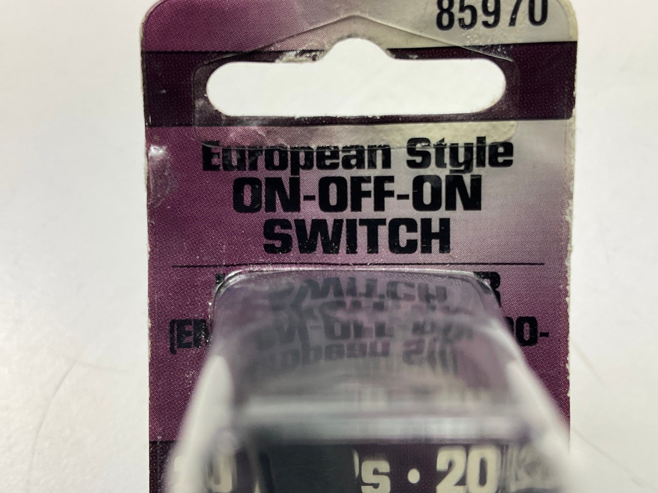 Dorman 85970 Euro Style Toggle Switch - On/Off, 20A 12V