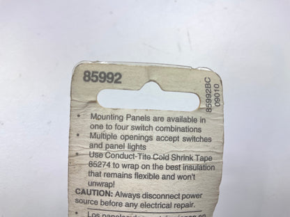 Dorman 85992 1 Hole 3/4 In. X 1/2 In. ID Mounting Panels - Rectangular Switch